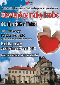 OTEVŘENÉ PAMÁTKY A SRDCE